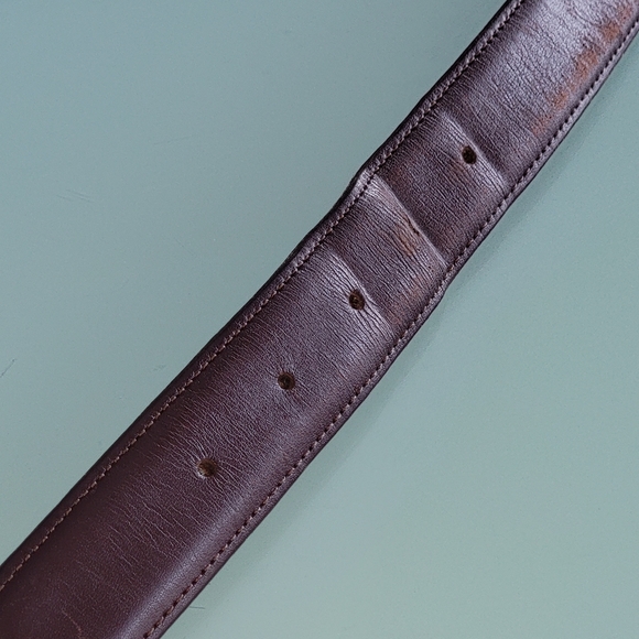 Coach. Leather belt. - Picture 8 of 12